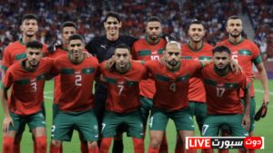 تشكيل منتخب المغرب المتوقع امام كندا 