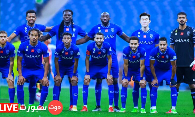 تشكيلة الهلال المتوقعة امام الرائد في الدوري السعودي 2023