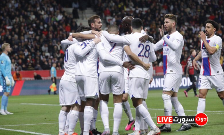 تشكيلة باريس سان جيرمان الرسمية لمواجهة أوكسير في الدوري الفرنسي