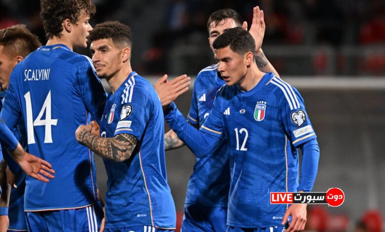 قائمة منتخب ايطاليا الرسمية لمواجهة إسبانيا في دوري الامم الاوروبية